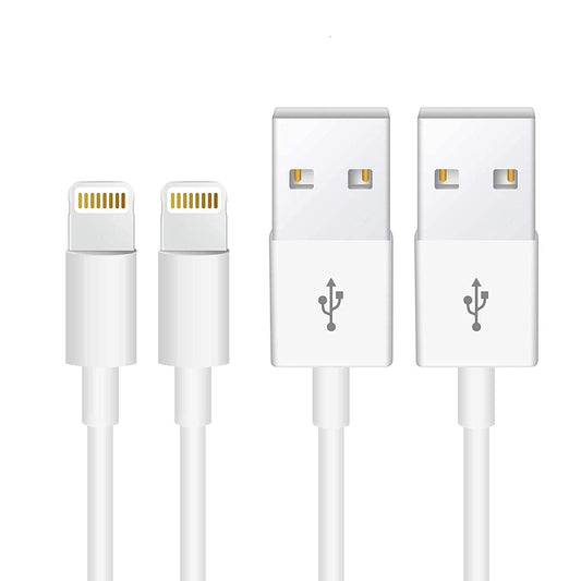 2 Pack Apple Original Cable [Apple MFi Certified] Lightning to USB Cable Compatible iPhone 13/12/11 Pro Max/XS MAX/XR/XS/X/8/7/Plus/6S iPad AirPods,iPod Touch (1M/3.3FT) Original Certified - White